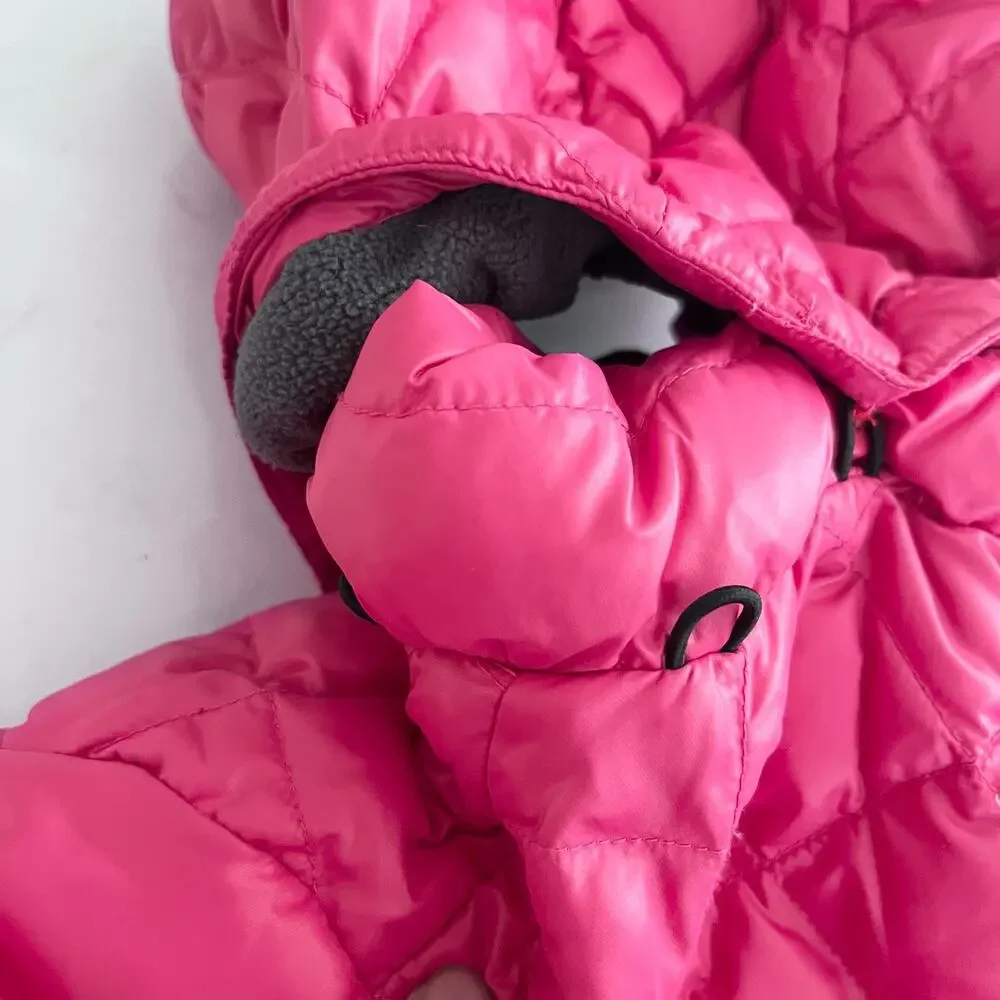 ADD toddler girls down puffer jacket 12 months